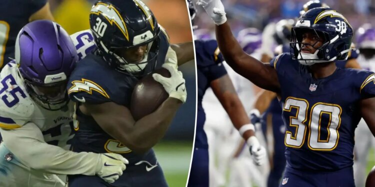 Get Kimani Vidal in your fantasy football lineup while you still can