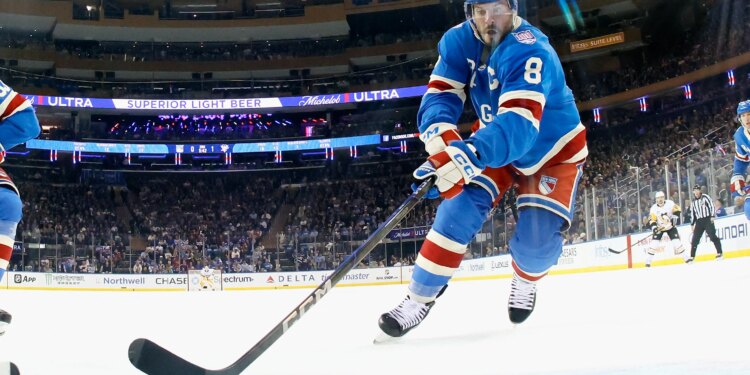 Get a 20% first deposit match up to $1,500 forRangers vs. Sabres