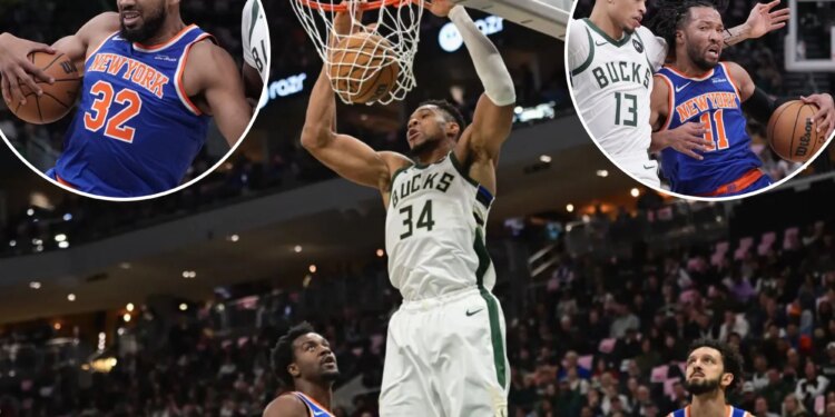 Giannis Antetokounmpo outplays Karl-Anthony Towns as Knicks fall to Bucks