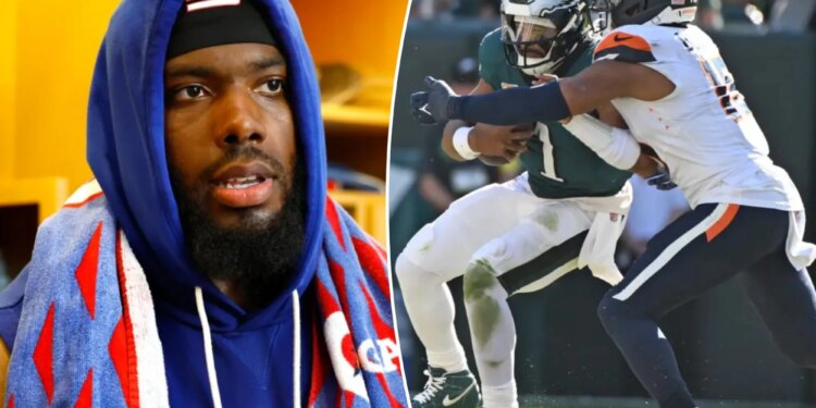 Giants' Andrew Thomas set for big challenge against NFL's sack leader