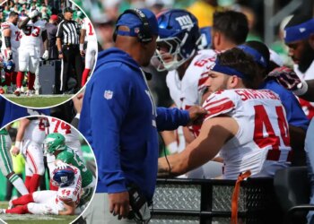 Giants 'devastated' by Cam Skattebo's gruesome season-ending ankle injury