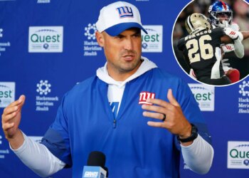 Giants players certainly haven't helped out their coaching staff