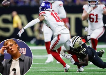 Giants receivers let Jaxson Dart down with dreadful showing