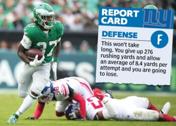 Giants takeaways, report card from NFL Week 8 loss to Eagles