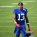 Giants wide receiver Jalin Hyatt is a healthy scratch versus the Eagles in Week 8.
