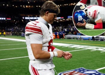 Jaxson Dart got first taste of Giants' woeful culture of losing