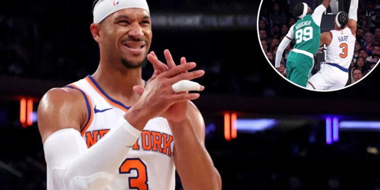 Josh Hart plays like a 'monster' on the boards in Knicks season debut