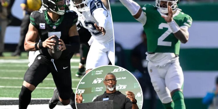 Justin Fields to start again for Jets with Tyrod Taylor ruled out with injury