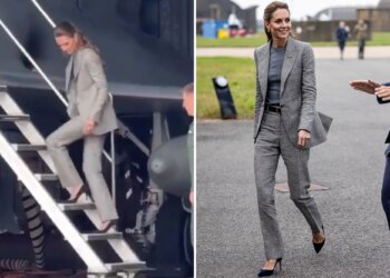 Kate Middleton fans 'in awe' after royal effortlessly walks backwards in heels