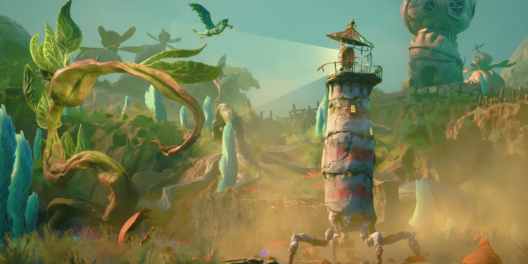 Keeper review: a weirdo Xbox game about a walking lighthouse