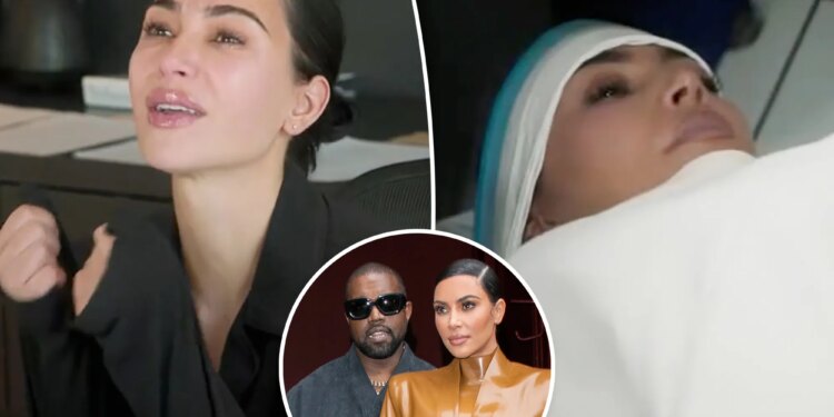 Kim Kardashian blames Kanye West for brain aneurysm diagnosis