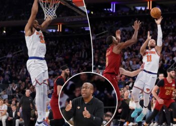 Knicks start Mike Brown era with hard-fought win over Cavaliers