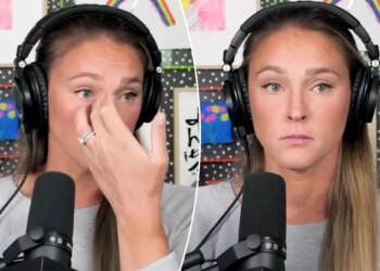 Kylie Kelce breaks down recalling heartbreaking miscarriage