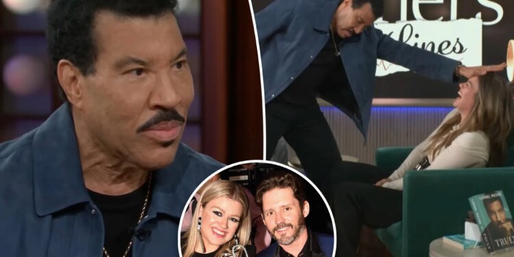 Lionel Richie gives Kelly Clarkson grief exorcism after ex's death
