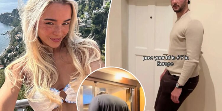 Livvy Dunne spotlights Paul Skenes' height troubles in video from Europe