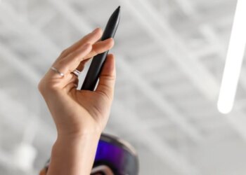 Logitech made an Apple Pencil-like stylus for the Vision Pro