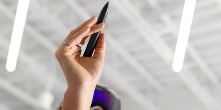 Logitech made an Apple Pencil-like stylus for the Vision Pro