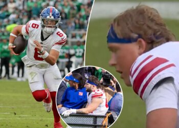 Losing Giant buddy makes loss more painful for Jaxson Dart