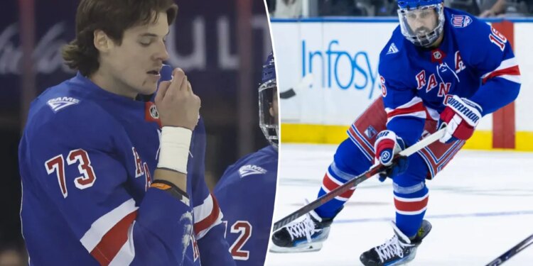 Matt Rempe, Vincent Trocheck not joining Rangers on West Coast trip