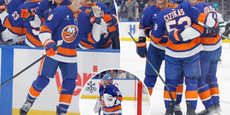 Matthew Schaefer plays the role of superstar as Islanders beat Sharks