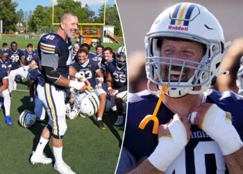 Meet Tom Cillo, the 58-year-old freshman football player giving it the old college try