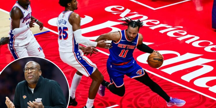 Mike Brown's biggest Knicks change takes step forward with Jalen Brunson getting adjusted