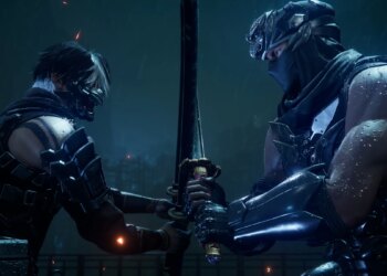 A screenshot from Ninja Gaiden 4.