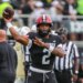 Jacksonville State Gamecocks quarterback Gavin Wimsatt (2) warms up before the game against the UCF Knights.
