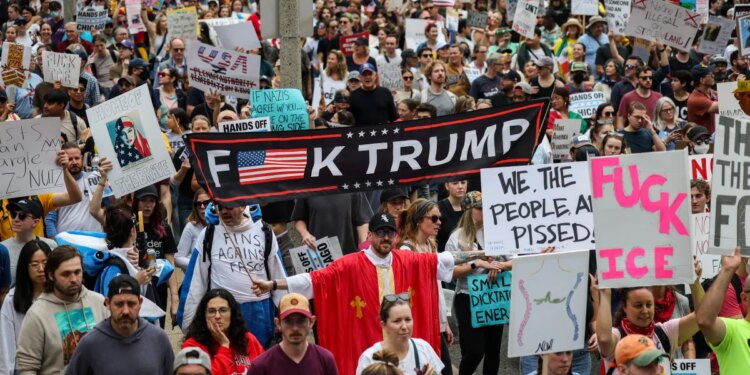 Organizers say over 7 million showed up to No Kings protests