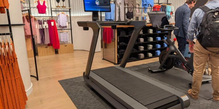 This AI treadmill is $6,695.