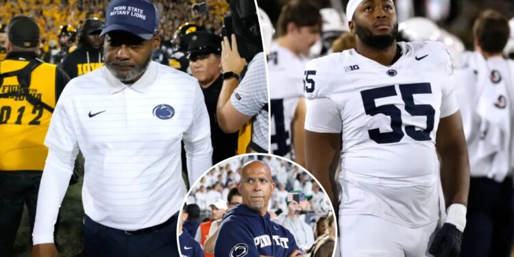Penn State blows late lead against Iowa after James Franklin firing