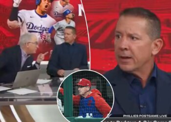 Phillies postgame crew erupts in shouting match after Game 2 loss