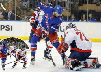 Rangers shut out again at home in loss to Capitals