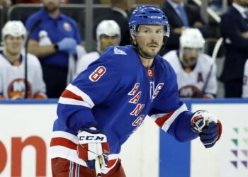 Rangers captain J.T. Miller, who his battling a non-contact, lower-body injury, will not play in Thursday's preseason battle vs. the Devils.