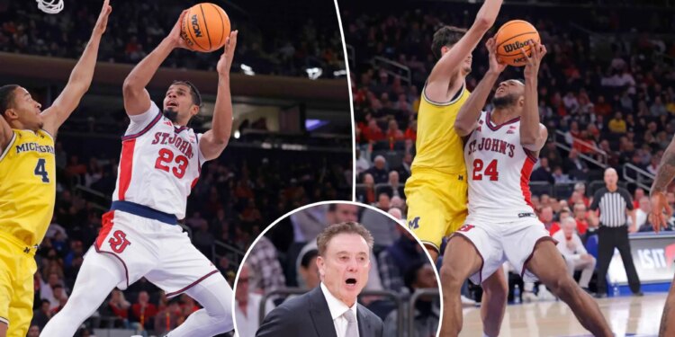 Rick Pitino stressing positives from St. John's preseason loss to Michigan