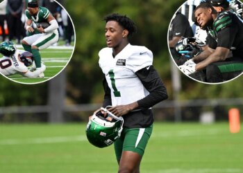 Sauce Gardner makes his voice heard in Jets' darkest hour