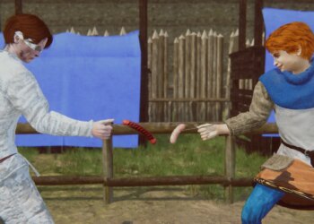 A screenshot from the video game Sausage Legend: Arena.