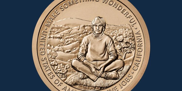 Steve Jobs will appear on commemorative $1 coin