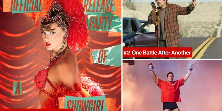 Taylor Swift's 'The Official Release Party of a Show Girl' wins box office