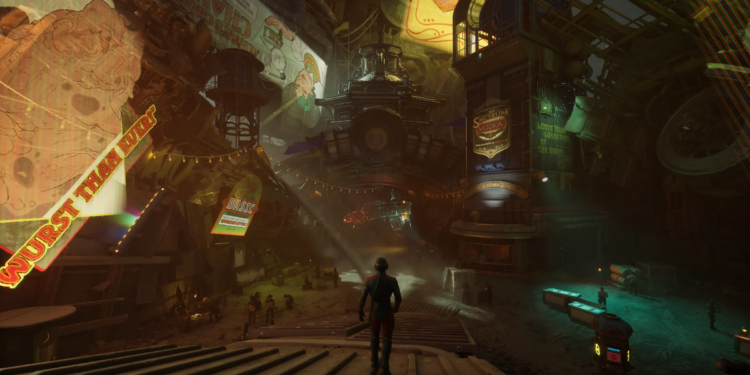 A screenshot from the video game The Outer Worlds 2.