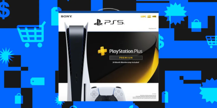 The PS5 bundle that includes two years of PS Plus Premium is $170 off