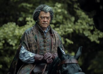 A still image from season 4 of The Witcher.