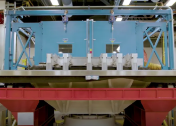 The Megashaker, which tests EV battery durability.