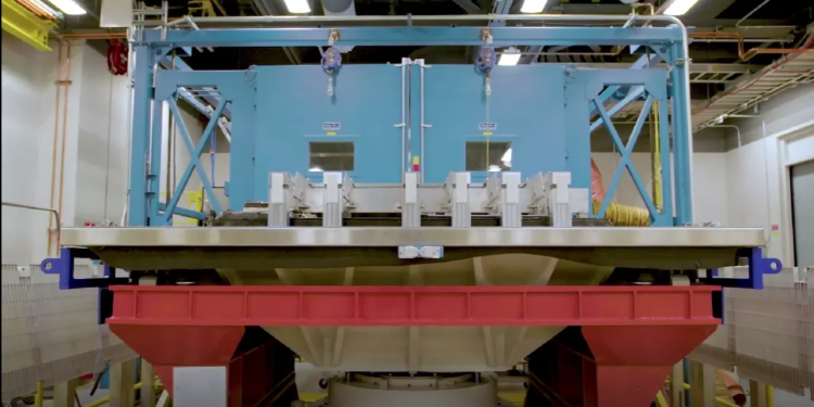 The Megashaker, which tests EV battery durability.