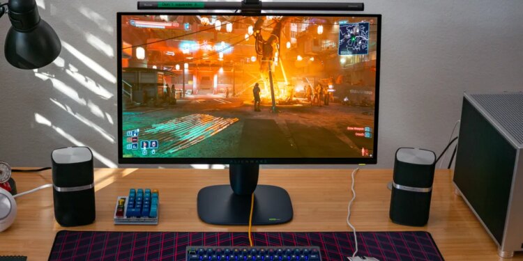 This 27-inch 4K OLED is my dream gaming display, and it’s $200 off