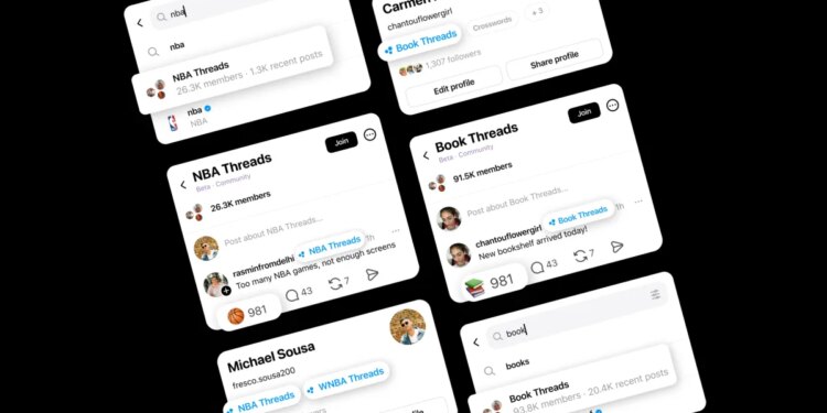 Threads adds communities to help you find your people