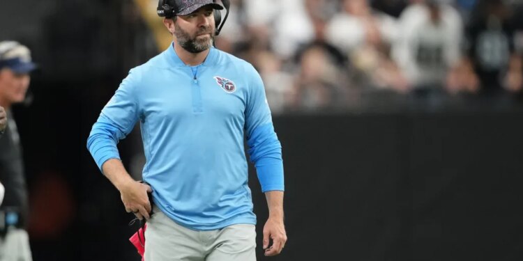 The Titans fired head coach Brian Callahan on Monday.