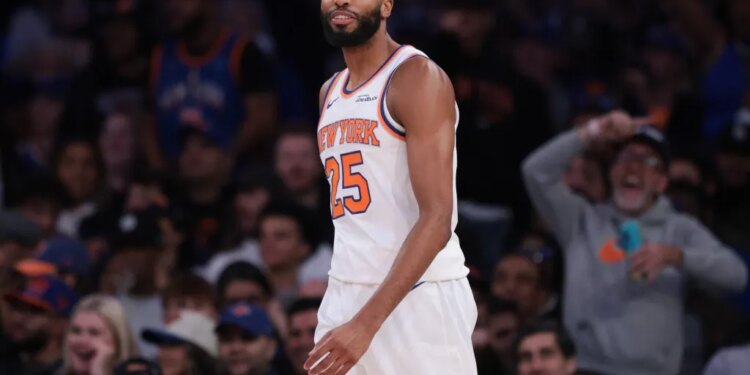 Mikal Bridges said he has "no issues at all" with the fact that former Knicks coach Tom Thibodeau visited  Celtics practice on Oct. 21, 2025.