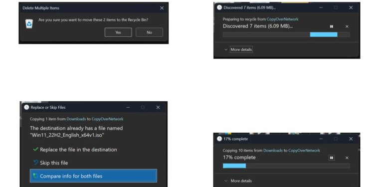 Windows 11’s dark mode is getting more consistent in File Explorer