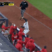 Ryan McMahon flipped into the Red Sox dugout to snag Jarren Duran's foul pop fly.